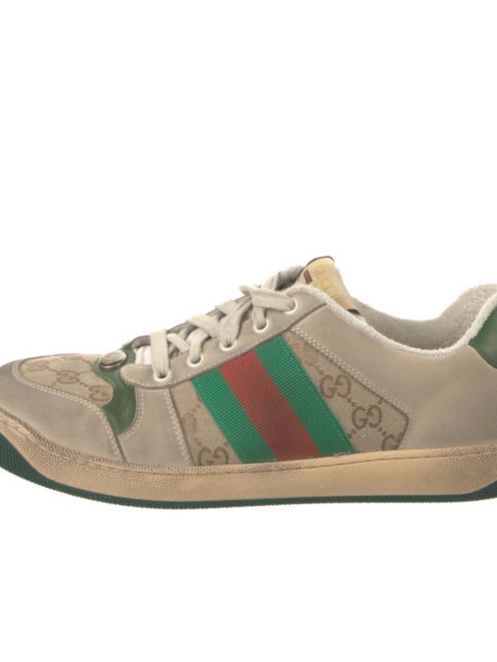 Gucci Web Accent Screener Sneakers - Picture 3 of 5